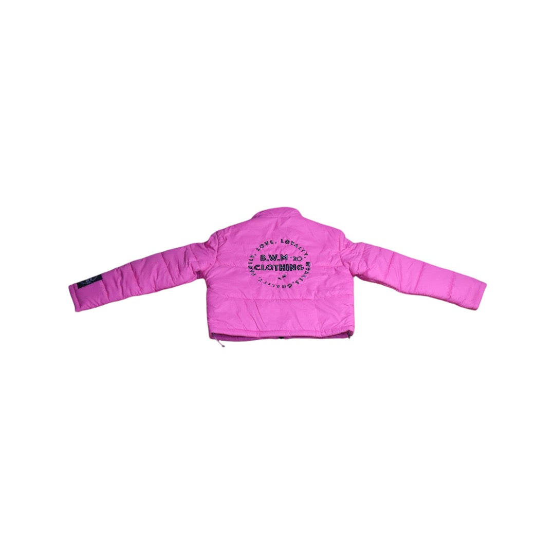 Pink Puffer Jacket