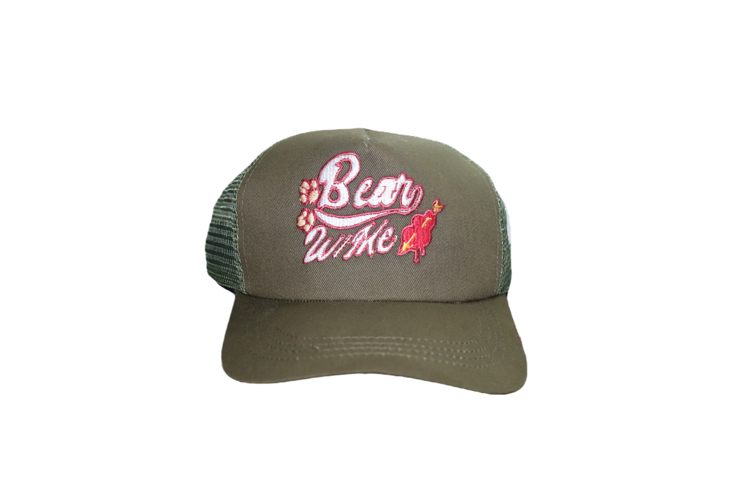 Women’s Olive Green Trucker