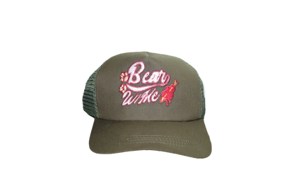 Women’s Olive Green Trucker