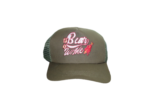 Women’s Olive Green Trucker